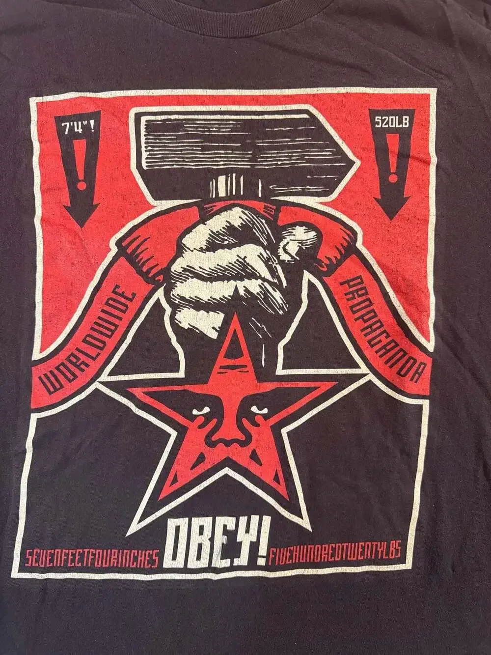 OBEY Worldwide Propaganda Soviet Style Graphic size...